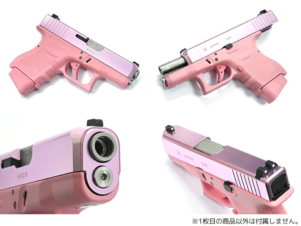 マルイ Glock26 ガーダーAlスライド 　商品タグ無し Amazon | GUARDER アルミCNCスライド for マルイ G26 | モデル